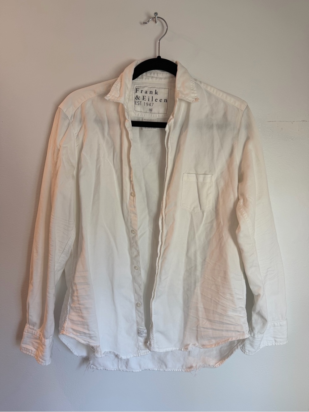 Frank & Eileen Men's Cream Button-Down Shirt
